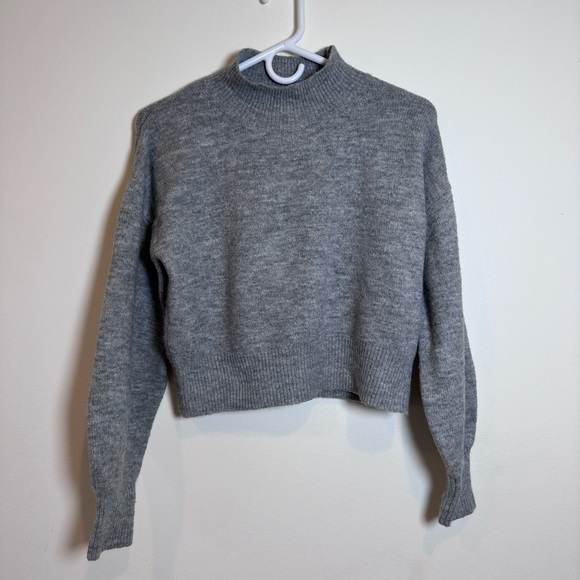 & Other Stories grey wool crewneck sweater xs - Picture 1 of 3